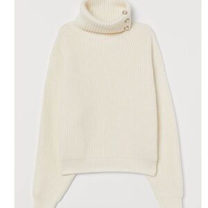 knit turtleneck sweater